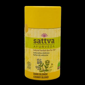 Ayurveda farba do włosów, naturalna, ziołowa, Ciemny Blond
