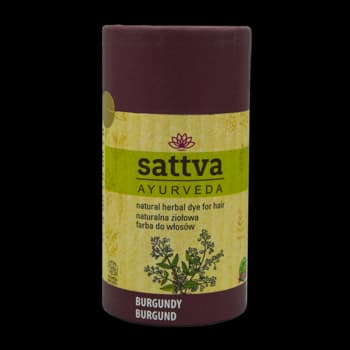 Ayurveda farba do włosów, naturalna, ziołowa, Burgund