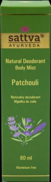 Ayurveda dezodorant w mgiełce, Patchouli