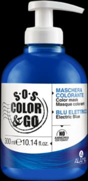 S.O.S Color & Go maska koloryzująca do włosów, Elektryzujący Niebieski