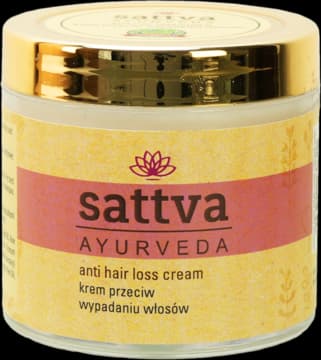 Ayurveda krem do skóry głowy przeciw wypadaniu włosów, na noc