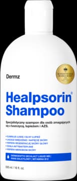 Healpsorin szampon do włosów, specjalistyczny, dla osób zmagających się z łuszczycą, łupieżem i AZS