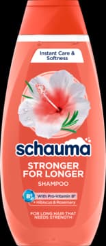 Stronger for Longer szampon do włosów długich, z hibiskusem i rozmarynem