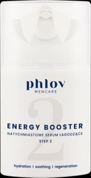 Mencare Energy Booster serum po goleniu, łagodzące, natychmiastowe