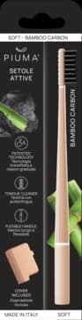 Bamboo Carbon szczoteczka do zębów, Soft