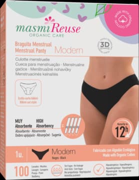 Reuse Modern majtki mensrtuacyjne