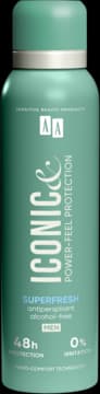 Iconic & Power-Feel Protection Superfresh antyperspirant w sprayu dla mężczyzn, 48h