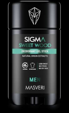 Men Sweet Wood dezodorant w sztyfcie, 48h