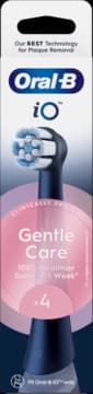 iO Gentle Care końcówki wymienne do szczoteczki elektrycznej, Black