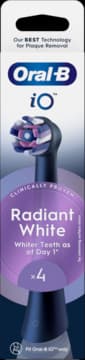 iO Radiant White końcówki wymienne do szczoteczki elektrycznej