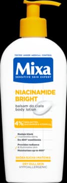 Niacinamide Bright balsam do ciała, intensywne nawilżenie i rozświetlenie, skóra sucha i matowa