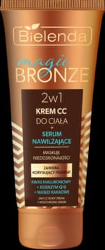 Magic Bronze krem CC do ciała + serum nawilżające, 2w1