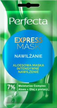 Express Mask maseczka do twarzy, aloesowa, intensywnie nawilżająca
