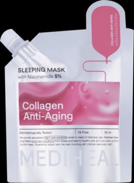 Collagen Anti-Aging maseczka do twarzy, ujędrniająca, na noc