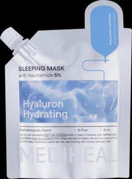 Hyaluron Hydrating maseczka do twarzy z kwasem hialuronowym i 5% niacynamidem, na noc