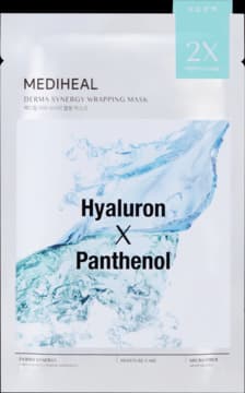 Derma Synergy Wrapping maska w płachcie, Kwas hialuronowy, Pantenol