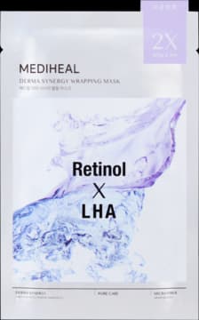 Derma Synergy Wrapping maska w płachcie, Retinol, LHA