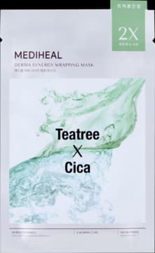 Derma Synergy Wrapping maska w płachcie, Teatree, Cica