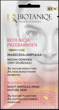 Professional maseczka-ampułka do twarzy, Redukcja Przebarwień, na noc