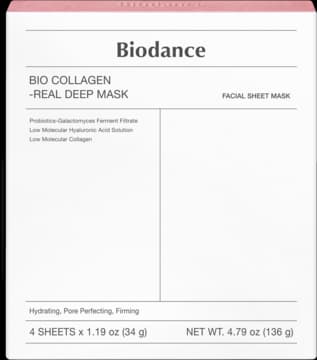 Bio Collagen-Real Deep maski w płachcie, hydrożelowe, kolagenowe, ujędrniające