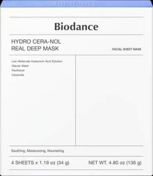 Hydro Cera-Nol Real Deep maski w płachcie, hydrożelowe, nawilżająco-kojące