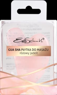 płytka do masażu, Różowy Jadeit, Gua Sha