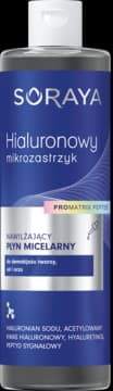 Hialuronowy Mikrozastrzyk płyn micelarny, nawilżający, do demakijażu twarzy, ust i oczu