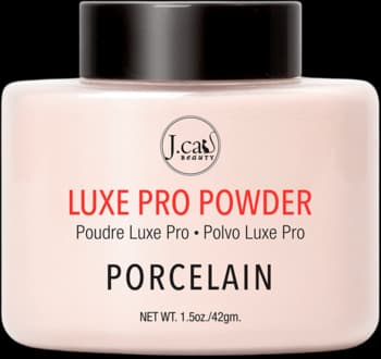 Luxe Pro puder do twarzy, sypki, utrwalający, nr 103 Porcelain