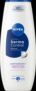 Derma Control Restore żel pod prysznic, do skóry wrażliwej, witamina E