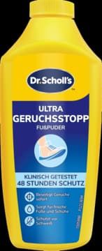 puder do stóp, przeciwzapachowy