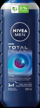 Total Relax żel pod prysznic, 3w1, Lavender Oil & Cedarwood