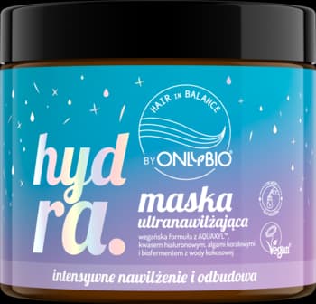 Hydra maska do włosów, nawilżająco-odbudowująca