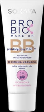 Prebiotyczny BB krem, 02 ciemna karnacja SPF 15