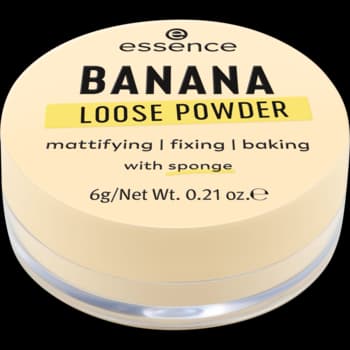 puder do twarzy, sypki, Banana