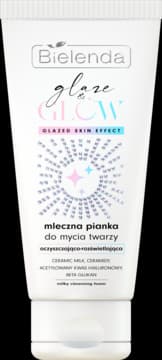 Glaze & Glow pianka do mycia twarzy, mleczna, oczyszczająco-rozświetlająca