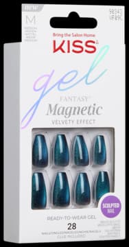 Gel Fantasy Magnetic sztuczne paznokcie + klej, M, VF09