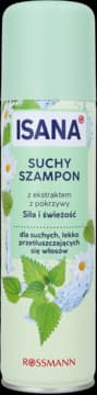 suchy szampon do włosów z ekstraktem z Pokrzywy