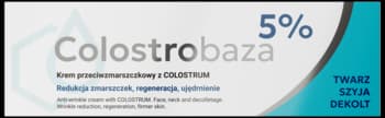 5% krem do twarzy, przeciwzmarszczkowy z Colostrum