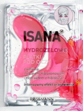 płatki pod oczy, hydrożelowe, Hibiskus