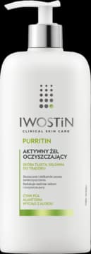 Purritin żel do mycia twarzy, aktywny, oczyszczający