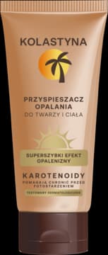 przyspieszacz opalania do twarzy i ciała