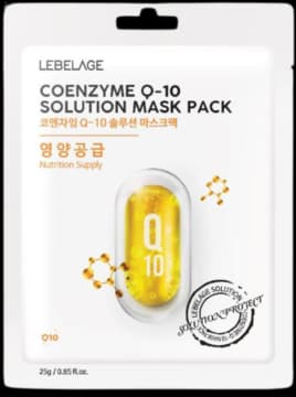 Coenzyme Q-10 Solution maska w płachcie, odżywcza
