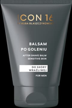 by Kuba Błaszczykowski balsam po goleniu do skóry wrażliwej, dla mężczyzn