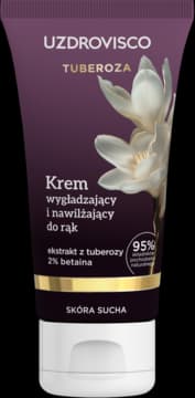 Tuberoza krem do rąk, wygładzająco-nawilżający, ekstrakt z tuberozy, 2% betaina
