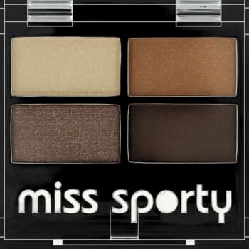 Studio Color Quattro paleta cieni do powiek, nr 403 Smoky Brown Eyes