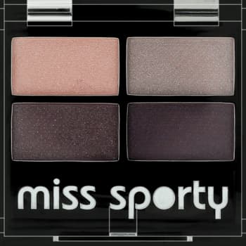 Studio Color Quattro paleta cieni do powiek, nr 402 Smoky Green Eyes