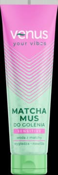 Your Vibes Sensitive matcha mus do golenia, wygładza i nawilża