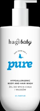 Baby Pure żel do mycia ciała i włosów, hipoalergiczny