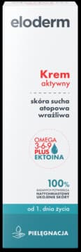Pielęgnacja krem do ciała, aktywny, do skóry suchej, atopowej, wrażliwej, od 1. dnia życia