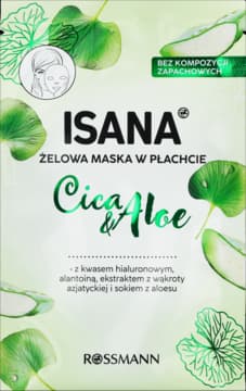maska w płachcie, żelowa, Cica&Aloe
